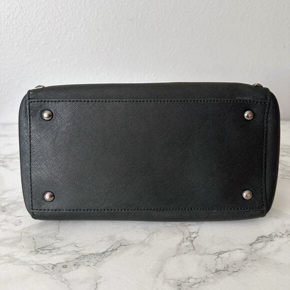 MICHAEL Michael Kors Black Studded Handbag - Picture 7 of 16